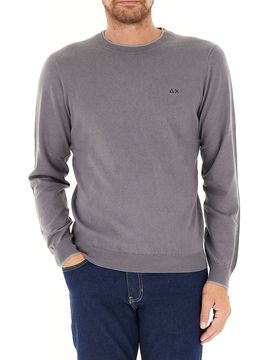 SUN68 Maglia misto lana GRIGIO S