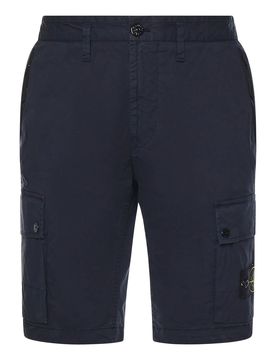 Pantaloncini cargo in twill di cotone