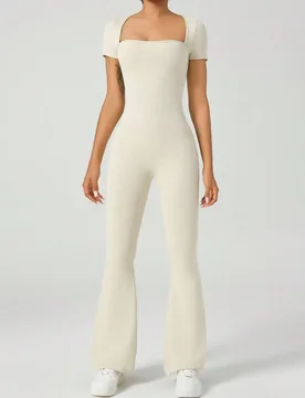 Mono de una pieza para mujer con efecto levantador de glúteos, ropa deportiva de alta elasticidad con cintura ceñida y efecto adelgazante en color b - Shein - FashionsVida
