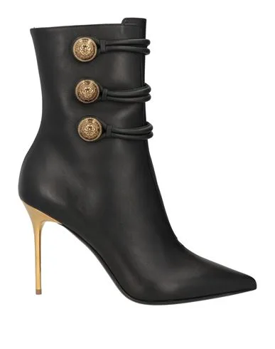 Stiefelette Damen Schwarz 39.5 Damen - Balmain - FashionsVida