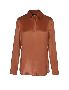 Boss Blusa BERUTA2 marrón 44