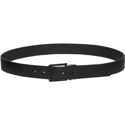 Cinturón de piel reversible de hombre con estampado