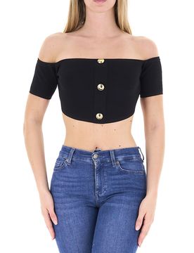 Top scollo bardot NERO 44