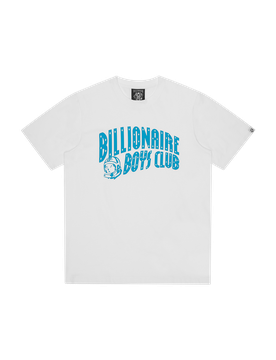 Arch Logo T-Shirt - White/Blue Logo