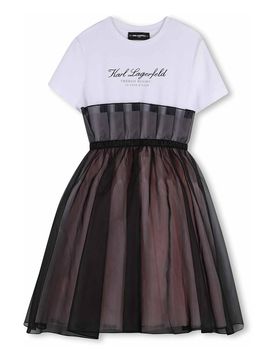 Karl Lagerfeld Vestito Con Logo