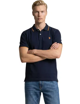 Herren Polo Blau 517198