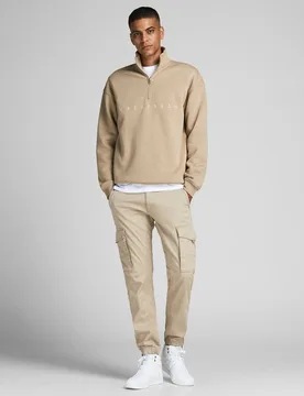 Jack & Jones - Pantalón cargo algodón de hombre - jack & jones - FashionsVida