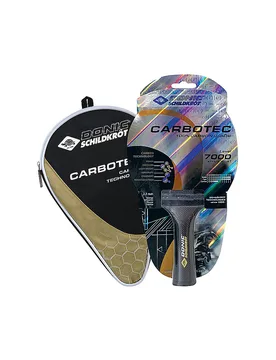Raqueta de tenis de mesa CarboTec 7000 gris - Donic Schildkröt - FashionsVida