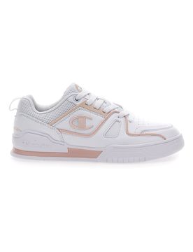 Sneakers Bianche e Rosa 3 Point Low 40½