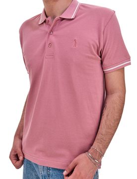 Polo Mezza Manica Rosa 1349 XL