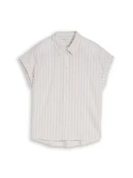XL shortsleeve cotton shirt female