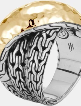 Anillo Chain de plata y - John Hardy - FashionsVida