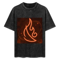 Wizard101 - Fire Casting Symbol T-Shirt Soft Lightweight Cotton T-Shirt