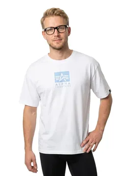 Industries T-shirt à Manches Courtes Satin Logo T White XL