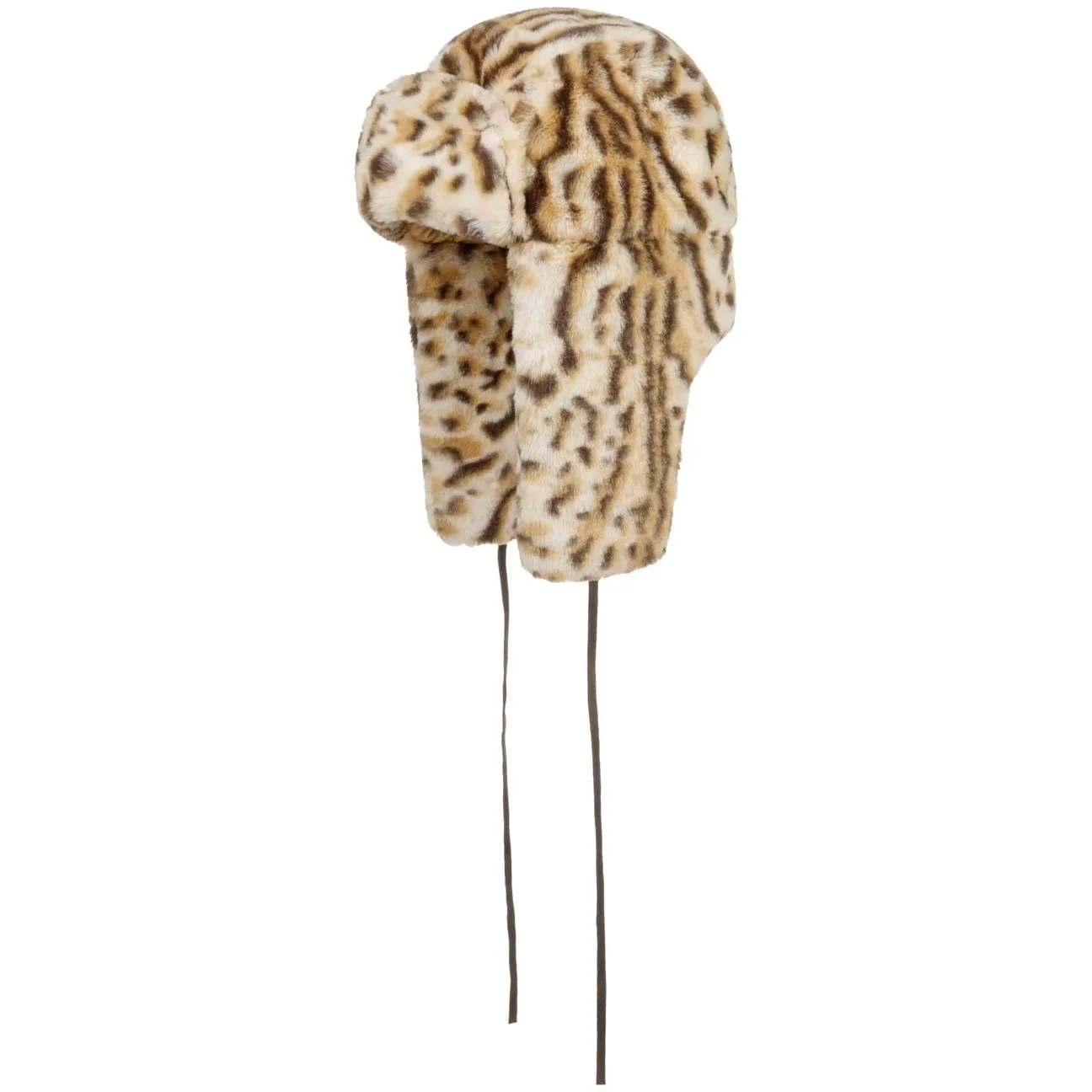 Leopard Trapper Hat by - beige - Herren - Size: XL (60-61 cm) - Kangol - FashionsVida