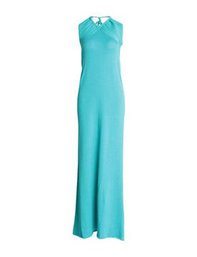 Maxi-Kleid Damen Tūrkis M Damen
