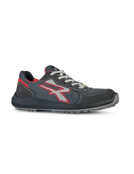 Chaussures De Sécurité Skat Grey / Red EU 35 - U-Power - FashionsVida