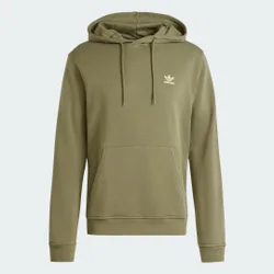 Hoodie Trefoil Essentials S Olive Strata