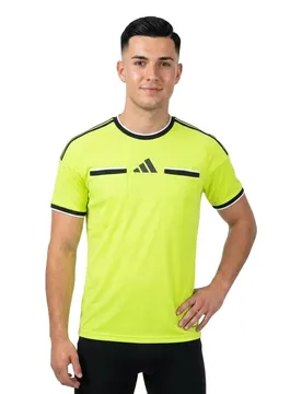 T-shirt à Manches Courtes Referee 26 Team Semi Sol Yellow / Black XL