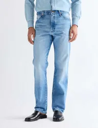 MWZ Tapered Fit 5 Pocket Jeans Light Blue male