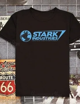 Stark Industries Graphic T-Shirt, Unisex Summer Casual Fashion Tee, Cool Cotton Short Sleeve Tops For Men Women - Aliexpress - FashionsVida