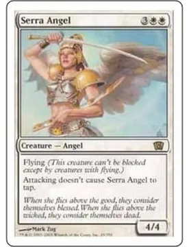 Serra Angel (foil) 8th Edition - Magic: The Gathering - FashionsVida