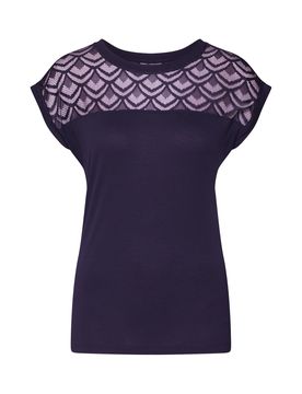 ONLY Camiseta azul oscuro