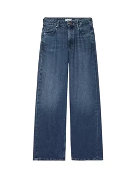 Denim Trousers, High Waist, Wide Le female - 29 / /32 - FashionsVida