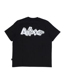 Maglietta Uomo Block Print T-shirt Black
