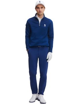 Layer Icon Pivot 1/4 Zip, blau xl