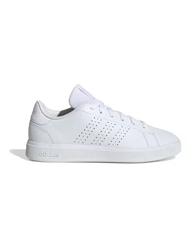 Sneakers bianche con strisce traforate in materiale riciclato Advantage Base 2 40⅔ - Adidas - FashionsVida