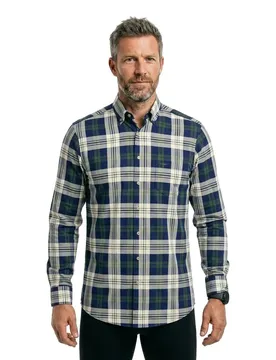 Chemise à Manches Longues 15098830 Dark Leaf 4XL