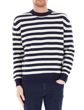 Maglione misto lana BLU NOTTE L