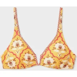 Top bikini capacidad y reversible sin aros y con foam extraíble