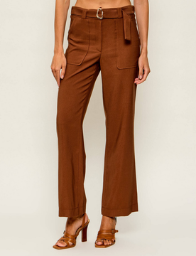 LIU JO pantalone donna tabacco