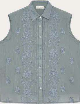 Camisa Lee de algodón - Maison Hotel - FashionsVida