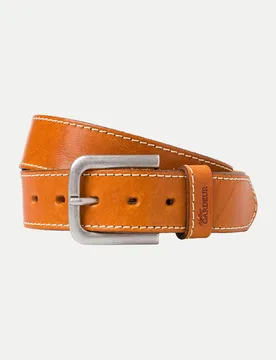 Ledergürtel aus hochwertigem Leder Braun 100 - Gardeur - FashionsVida