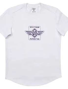 T-shirt à Manches Courtes Racing Purple L ,Femme - Swings - FashionsVida