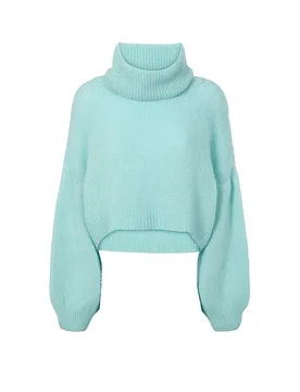 Rollkragenpullover ANDREA turquesa M/L - American Dreams - FashionsVida