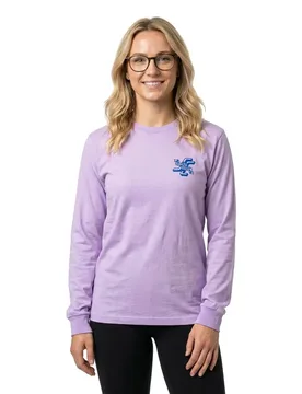 T-shirt à Manches Longues Sc Squared Squared Lavender S - Santa Cruz - FashionsVida