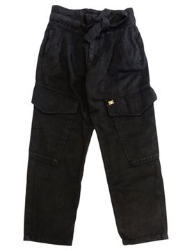 Pantalone Nero Cargo F4PIJGPA007