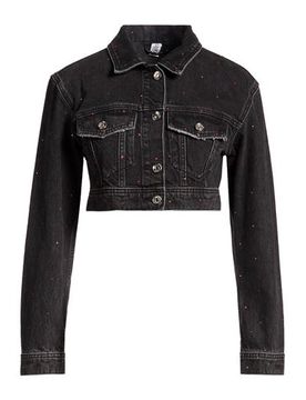 Jeansjacke/-mantel Damen Schwarz S Damen