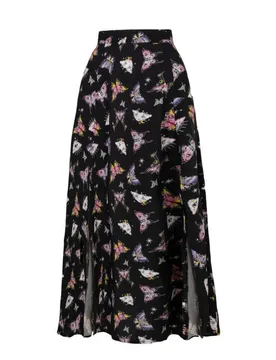 Langer Rock - Kocho Skirt - S bis 4XL - für Damen - Größe XXL - multicolor - Frauen - female - Hell Bunny - FashionsVida
