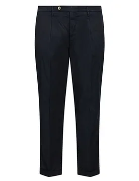 Pantalones Hombre Azul noche 36 Hombre - Michele Carbone - FashionsVida