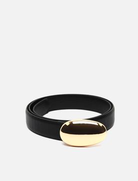 Roseta thin smooth belt with buckle ED