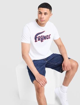 Mens Maglia France - Bianco, bianco bianco Uomo taglia 5/L