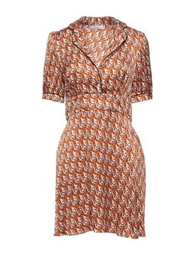 Minivestido Mujer Naranja 34,38 Mujer