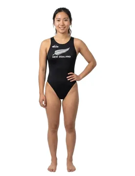 New Zealand 89132 Swimsuit Black 4XL Women - TURBO - FashionsVida