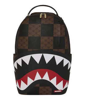 Zaino Paris con motivo check ingrandito