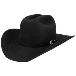 Cattleman Western Wool Hat by - black - Size: XL (60-61 cm)